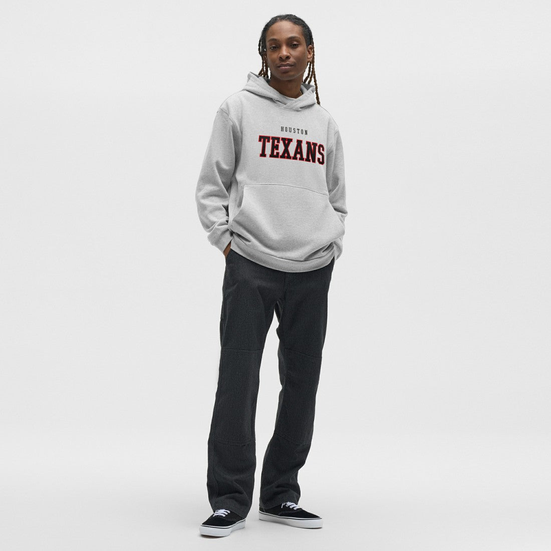 Houston Texans lululemon Steady State Pullover Hoodie - Heathered Silver Drop outlet
