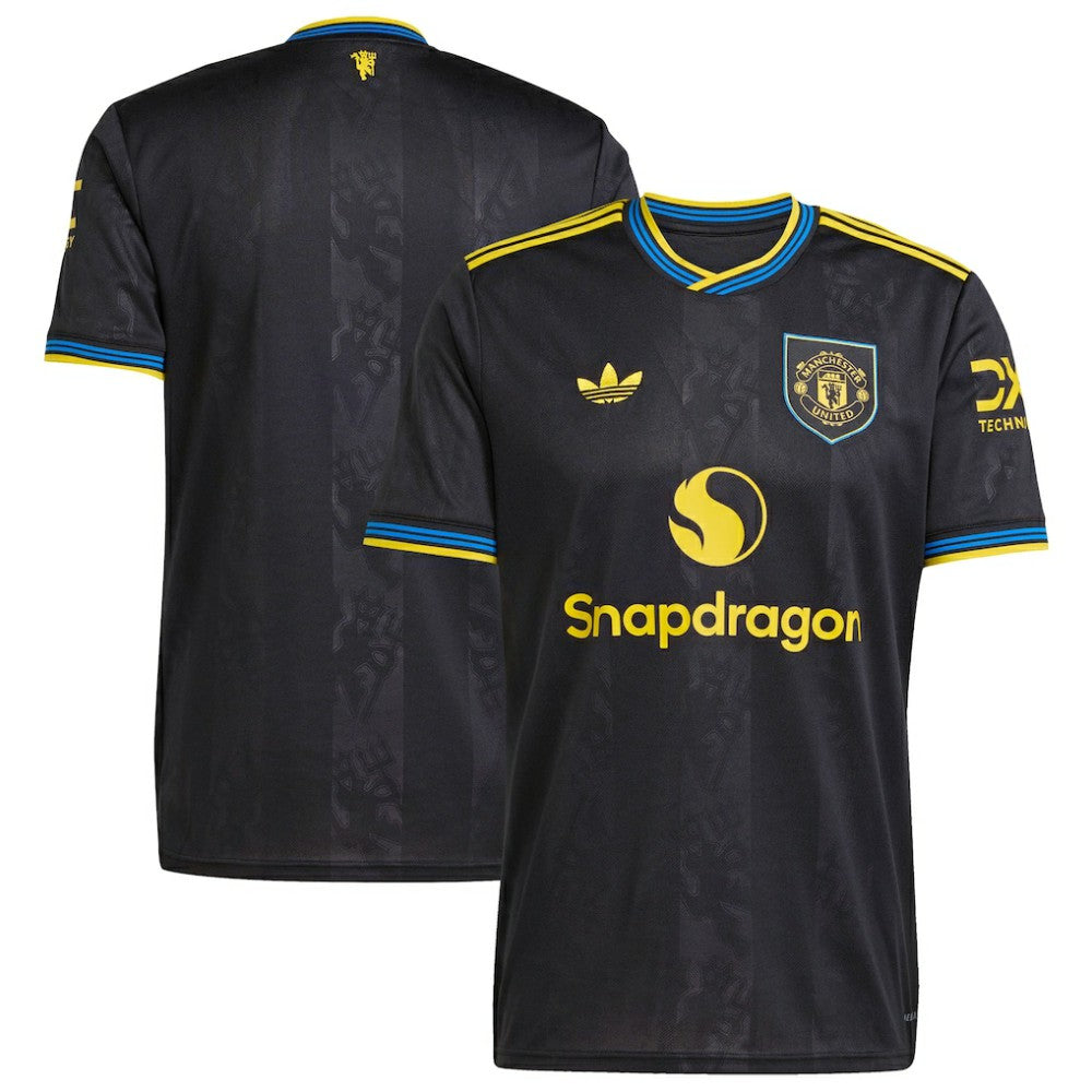 Manchester United 2025/26 Third Replica Jersey - Black outlet