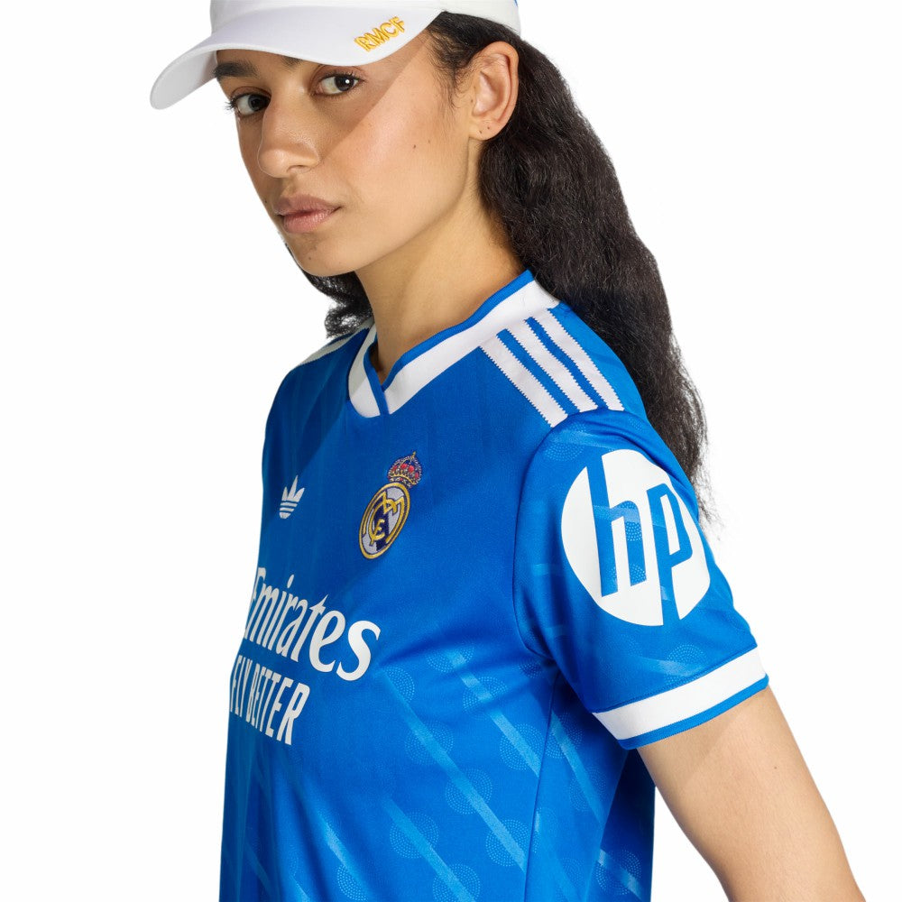 Real Madrid Women's 2025/26 Third Replica Jersey - Blue on sale