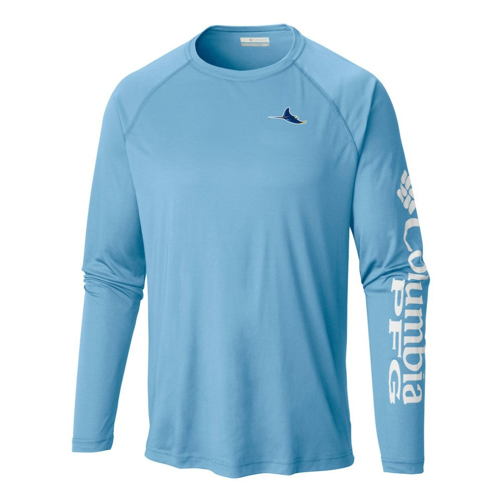 Tampa Bay Rays Terminal Tackle Long Sleeve Shirt Light Blue