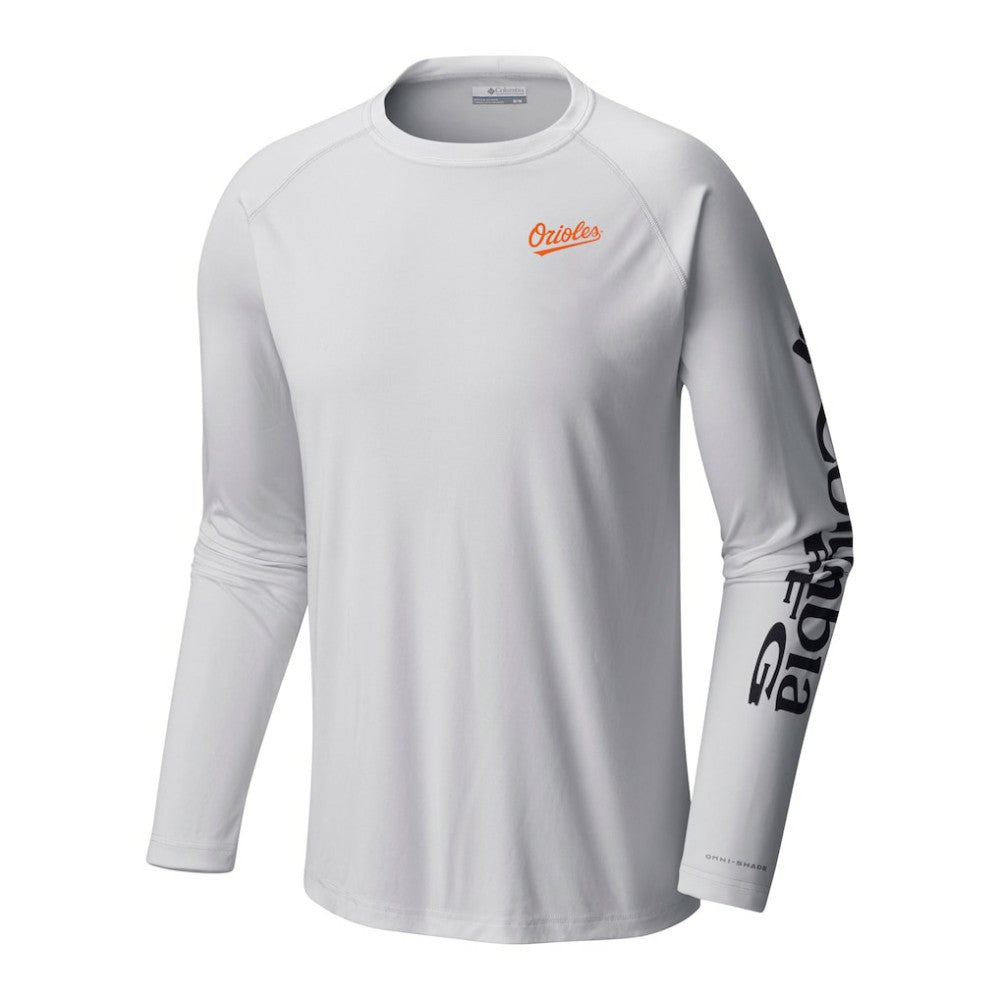 Baltimore Orioles Terminal Tackle Long Sleeve Shirt White