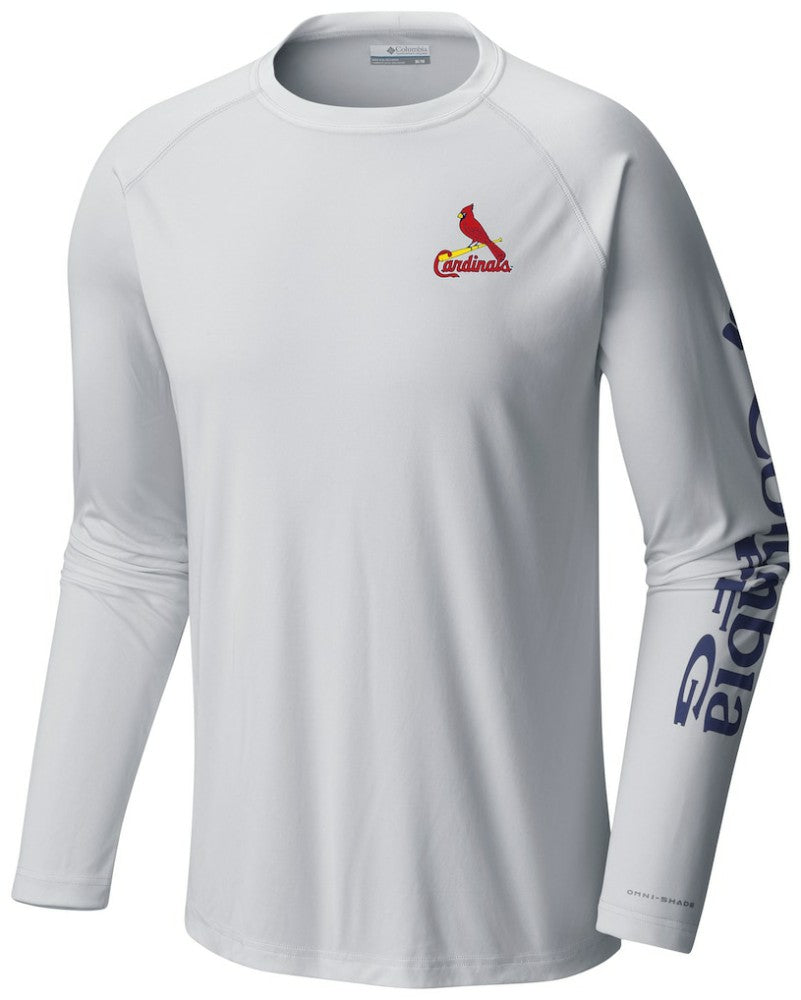 St. Louis Cardinals Terminal Tackle Long Sleeve Shirt White