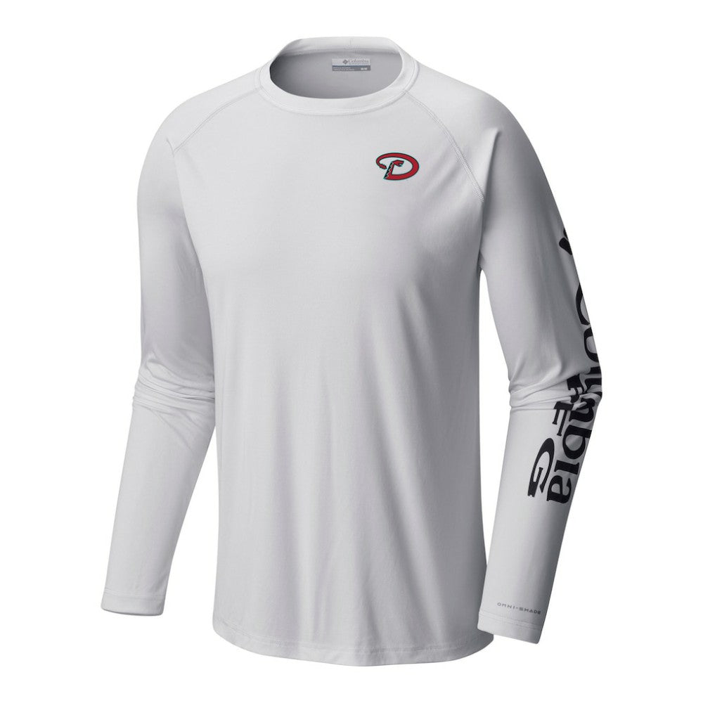 Arizona Diamondbacks Terminal Tackle Long Sleeve Shirt White