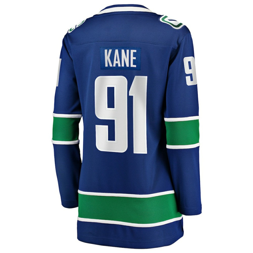 Evander Kane Vancouver Canucks Fanatics Women's Home Breakaway Player Jersey - Blue Jerseys