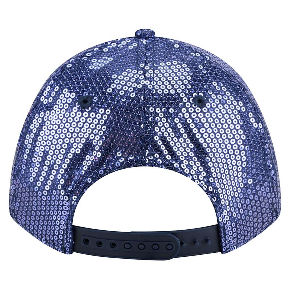 Dallas Cowboys New Era Women's Sequin 9FORTY Adjustable Hat - Navy outlet