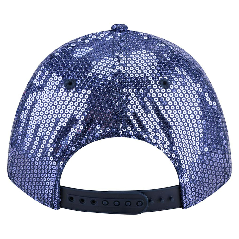 Dallas Cowboys New Era Women's Sequin 9FORTY Adjustable Hat - Navy outlet