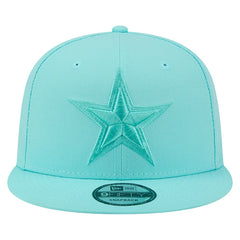 Dallas Cowboys New Era Colorpack 9FIFTY Snapback Hat - Turquoise on sale