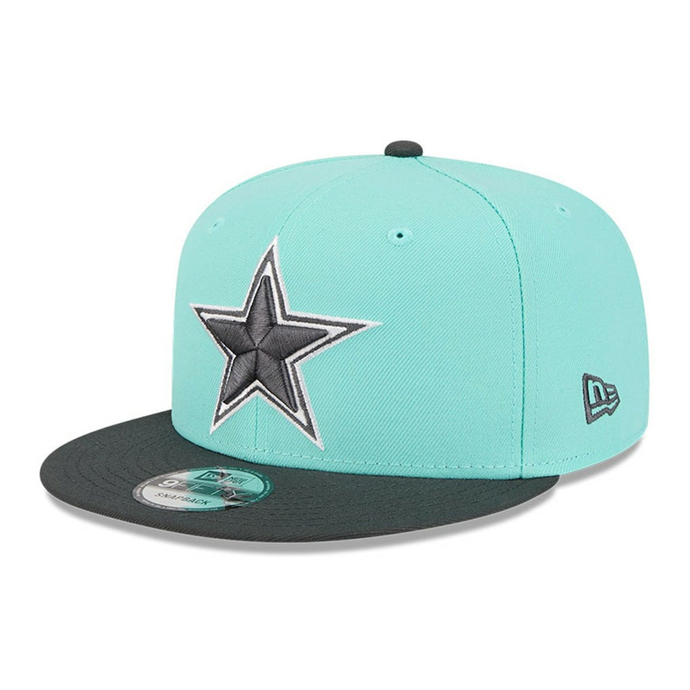 Dallas Cowboys New Era Two-Tone Color Pack 9FIFTY Snapback Hat - Light Blue/Navy discount