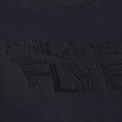 Philadelphia Flyers Mitchell & Ness Phantom Fleece Crew Neck Sweatshirt - Black Sweatshirts