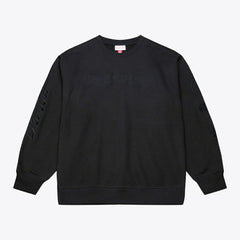 Detroit Red Wings Mitchell & Ness Phantom Fleece Crew Neck Sweatshirt - Black Sweatshirts