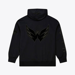 Washington Capitals Mitchell & Ness Phantom Fleece Hoodie - Black Hoodies