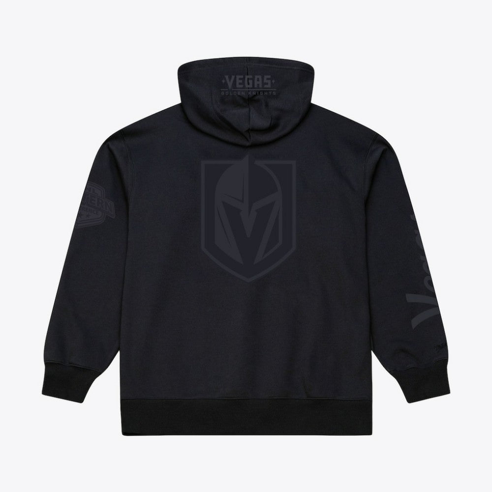 Vegas Golden Knights Mitchell & Ness Phantom Fleece Hoodie - Black Hoodies
