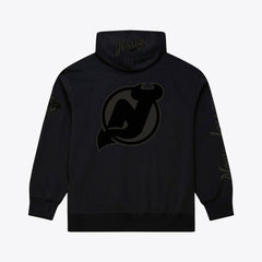 New Jersey Devils Mitchell & Ness Phantom Fleece Hoodie - Black Jerseys