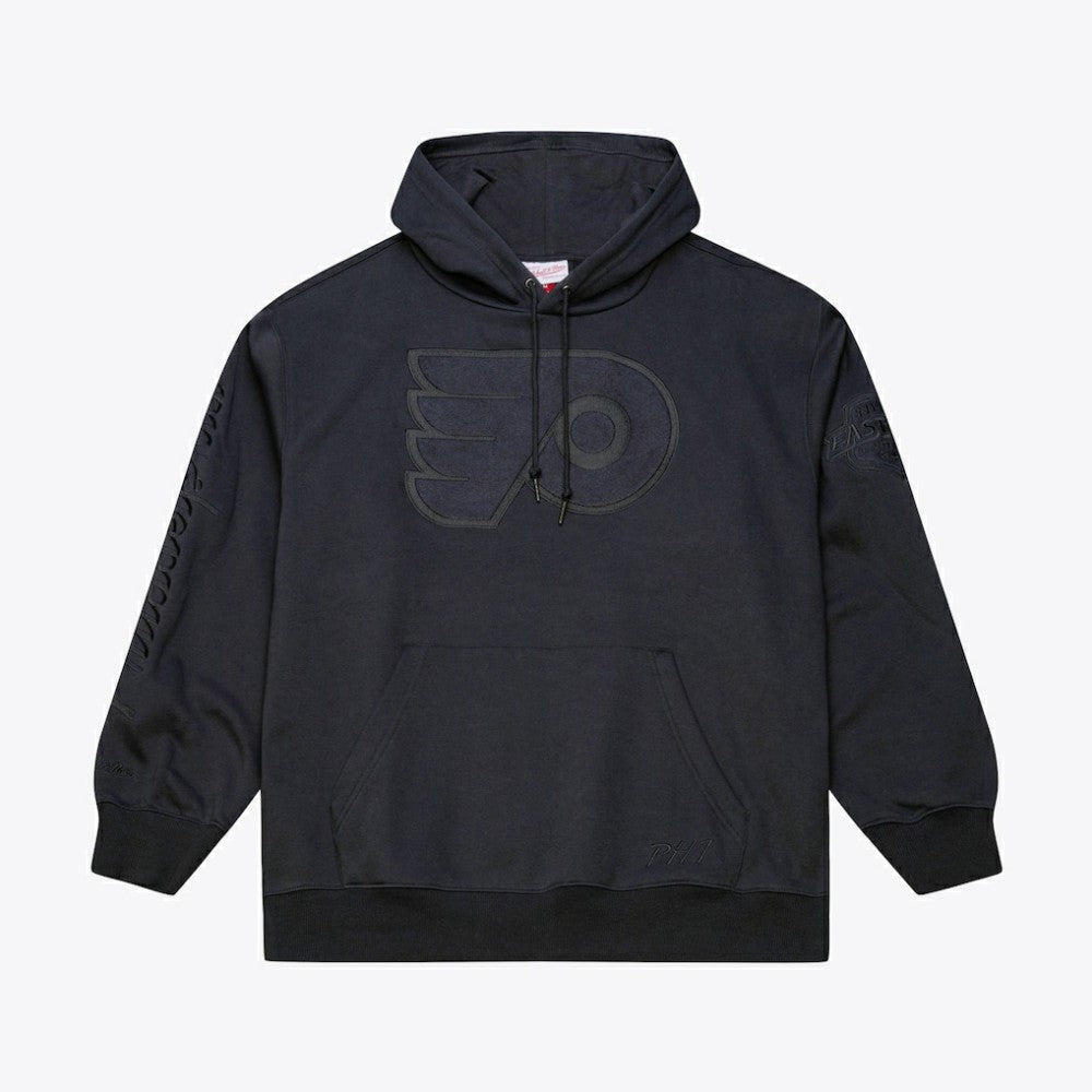 Philadelphia Flyers Mitchell & Ness Phantom Fleece Hoodie - Black Hoodies