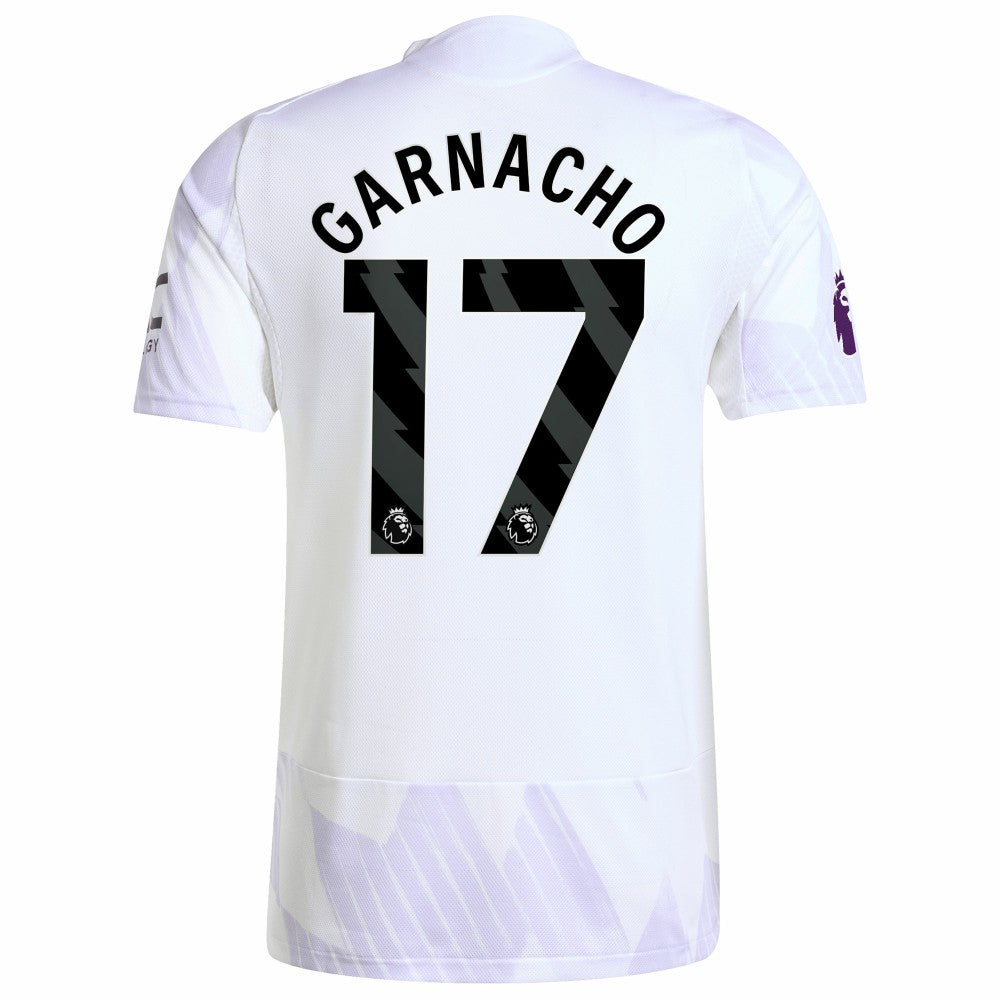 Alejandro Garnacho Manchester United 2025/26 Away Player Jersey - White outlet