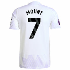 Mason Mount Manchester United 2025/26 Away Player Jersey - White for sale