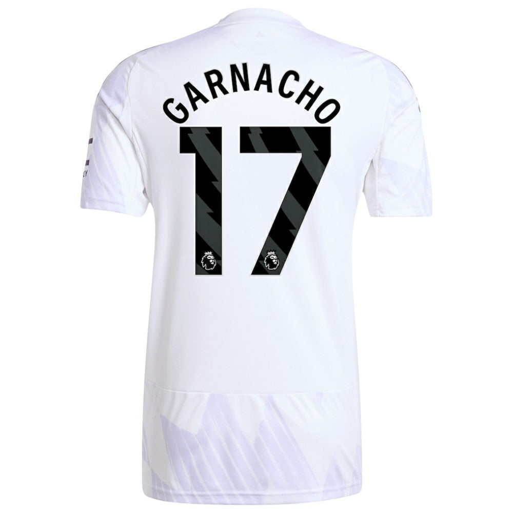 Alejandro Garnacho Manchester United 2025/26 Away Replica Player Jersey - White online
