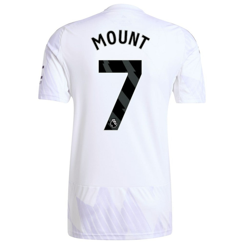 Mason Mount Manchester United 2025/26 Away Replica Player Jersey - White for sale