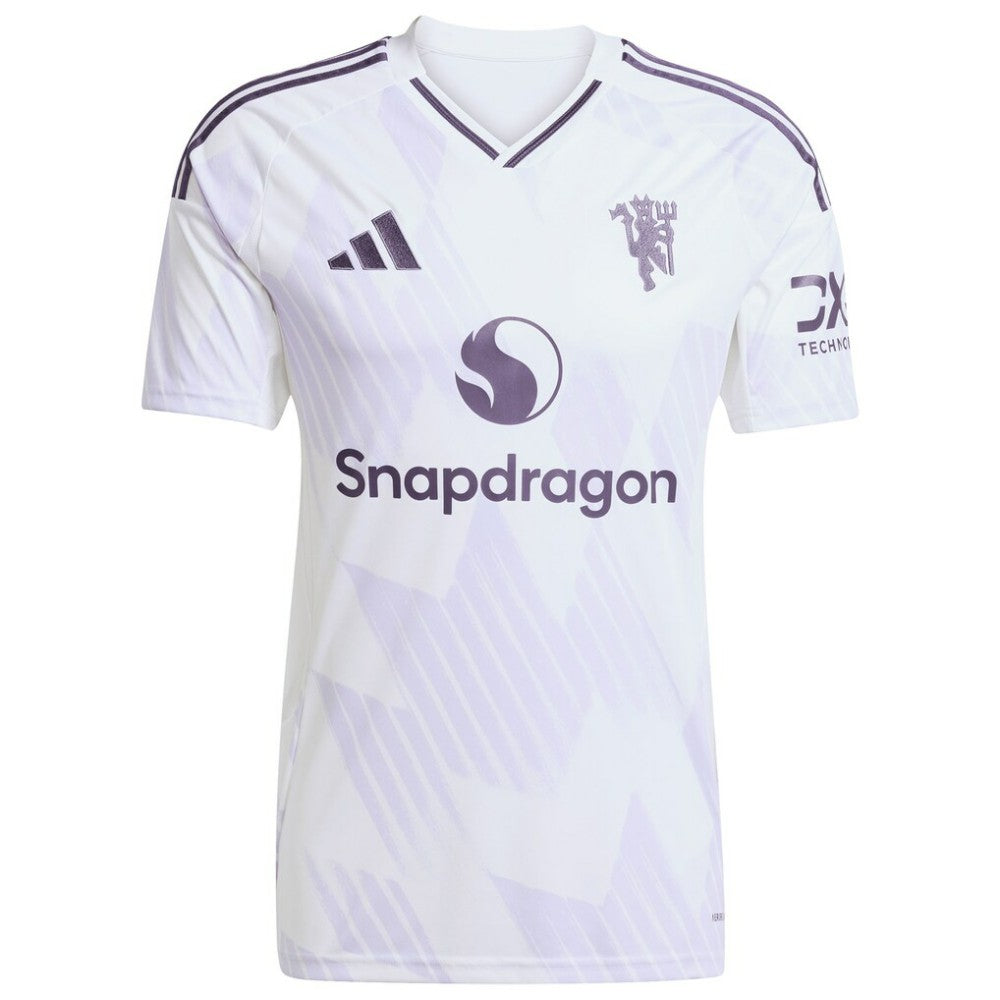 Amad Diallo Manchester United 2025/26 Away Replica Player Jersey - White sale