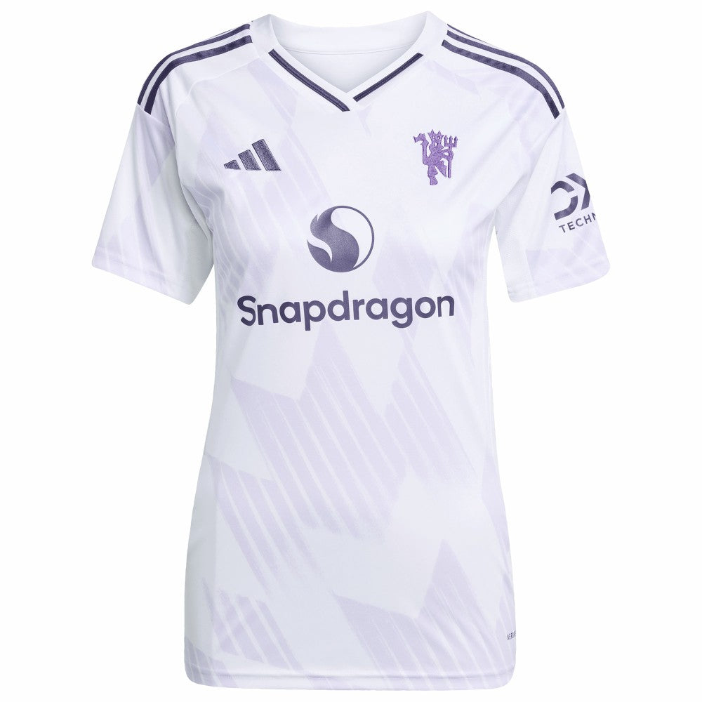 Bruno Fernandes Manchester United Women's 2025/26 Away Replica Player Jersey - White outlet