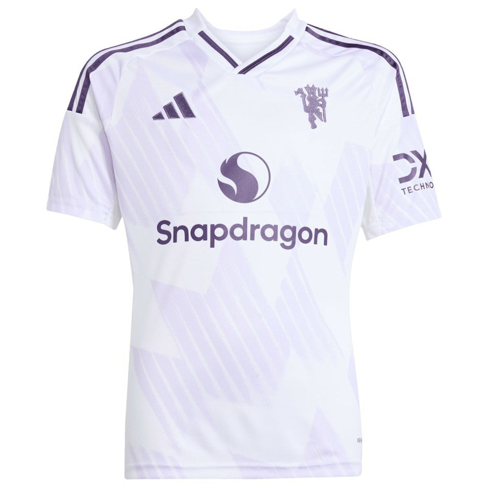 Bruno Fernandes Manchester United Youth 2025/26 Away Replica Player Jersey - White online