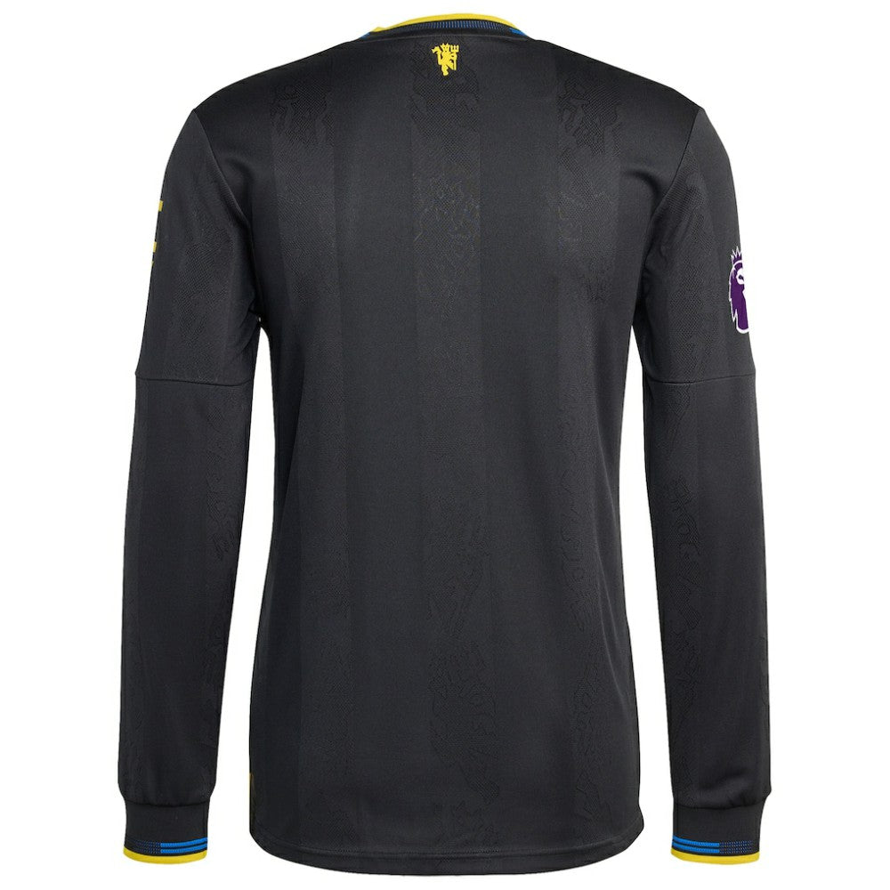 Manchester United 2025/26 Third Long Sleeve Jersey - Black discount