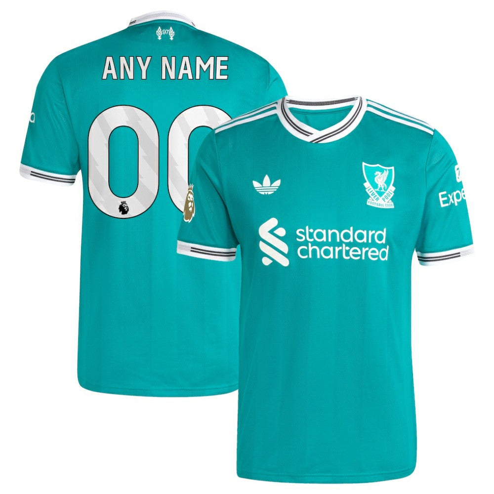 Liverpool 2025/26 Third Custom Jersey - Green online