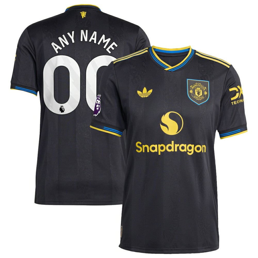 Manchester United 2025/26 Third Custom Jersey - Black sale