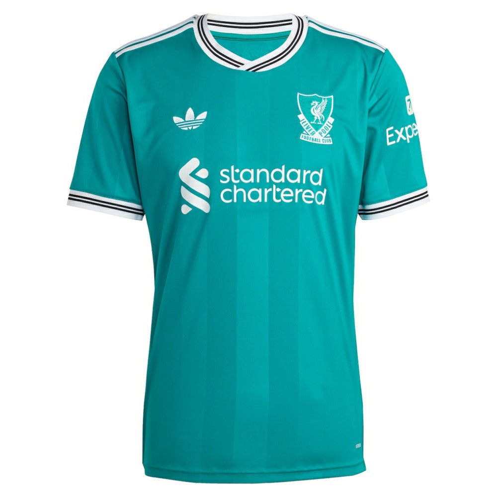 Liverpool 2025/26 Third Replica Custom Jersey - Green sale