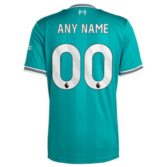 Liverpool 2025/26 Third Replica Custom Jersey - Green sale