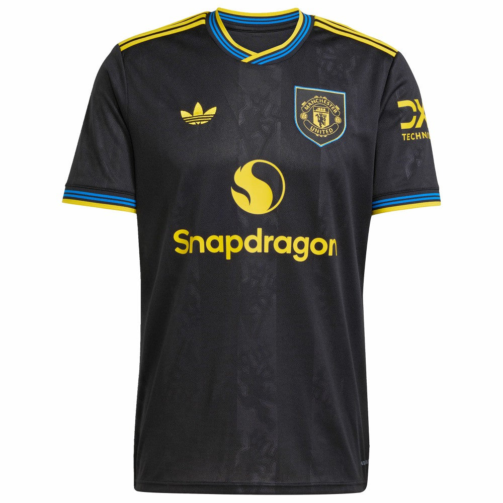Manchester United 2025/26 Third Replica Custom Jersey - Black cheap