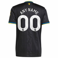 Manchester United 2025/26 Third Replica Custom Jersey - Black cheap
