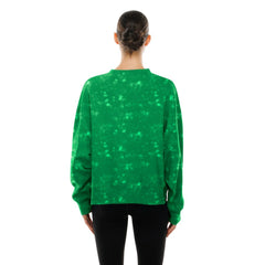 Boston Celtics Women's Throwback Collection Mineral Wash Crewneck Sweatshirt - Kelly Green shop