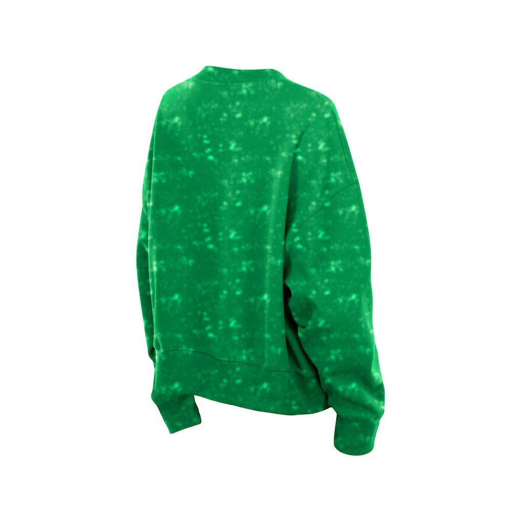 Boston Celtics Women's Throwback Collection Mineral Wash Crewneck Sweatshirt - Kelly Green shop