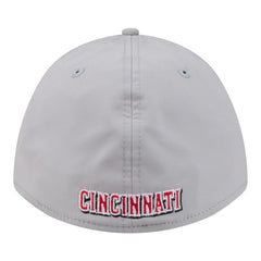 Cincinnati Reds Patch 39THIRTY A-Frame M-Crown Perforated Flex Hat Gray