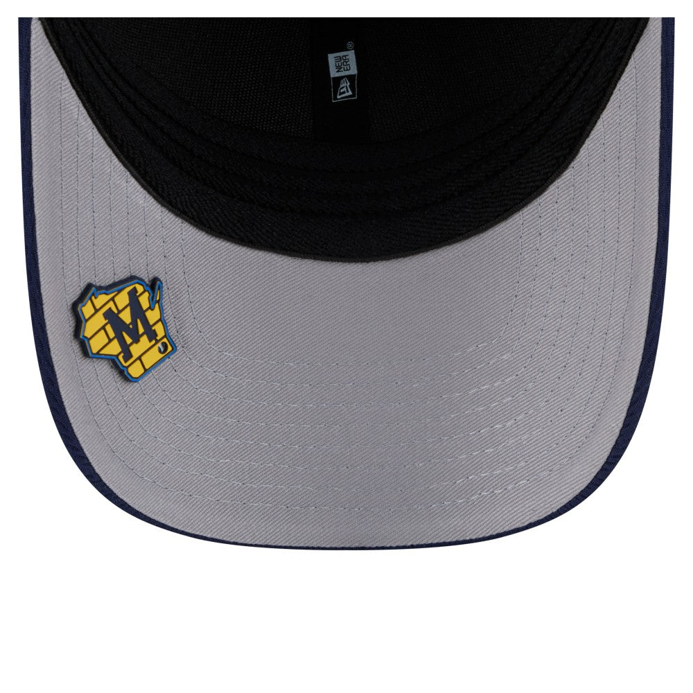 Milwaukee Brewers Dash 39THIRTY Flex Hat Navy
