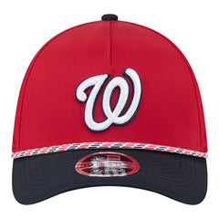 Washington Nationals Rope M-Crown A-Frame 39THIRTY Flex Hat Red/Navy