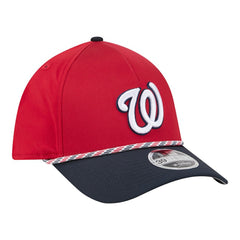 Washington Nationals Rope M-Crown A-Frame 39THIRTY Flex Hat Red/Navy