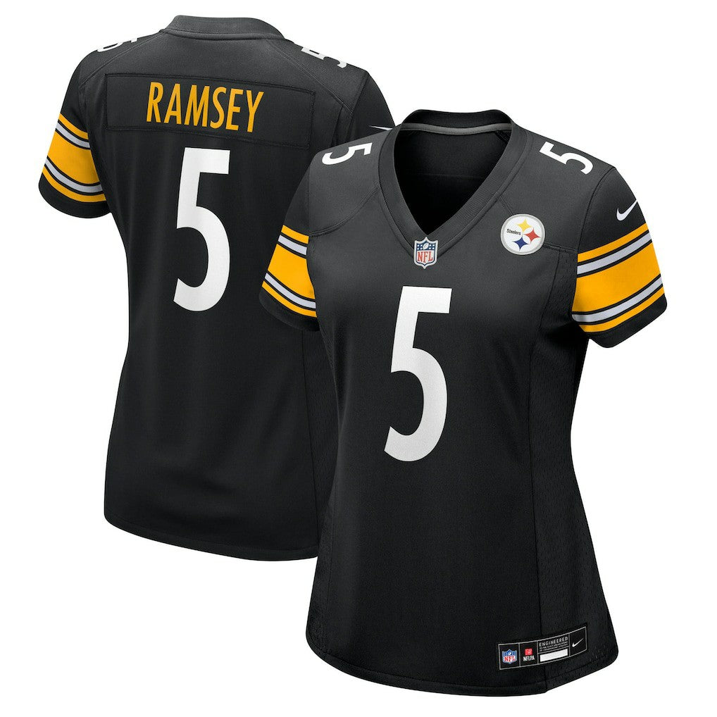 Jalen Ramsey Pittsburgh Steelers Women's Team Game Jersey - Black discount