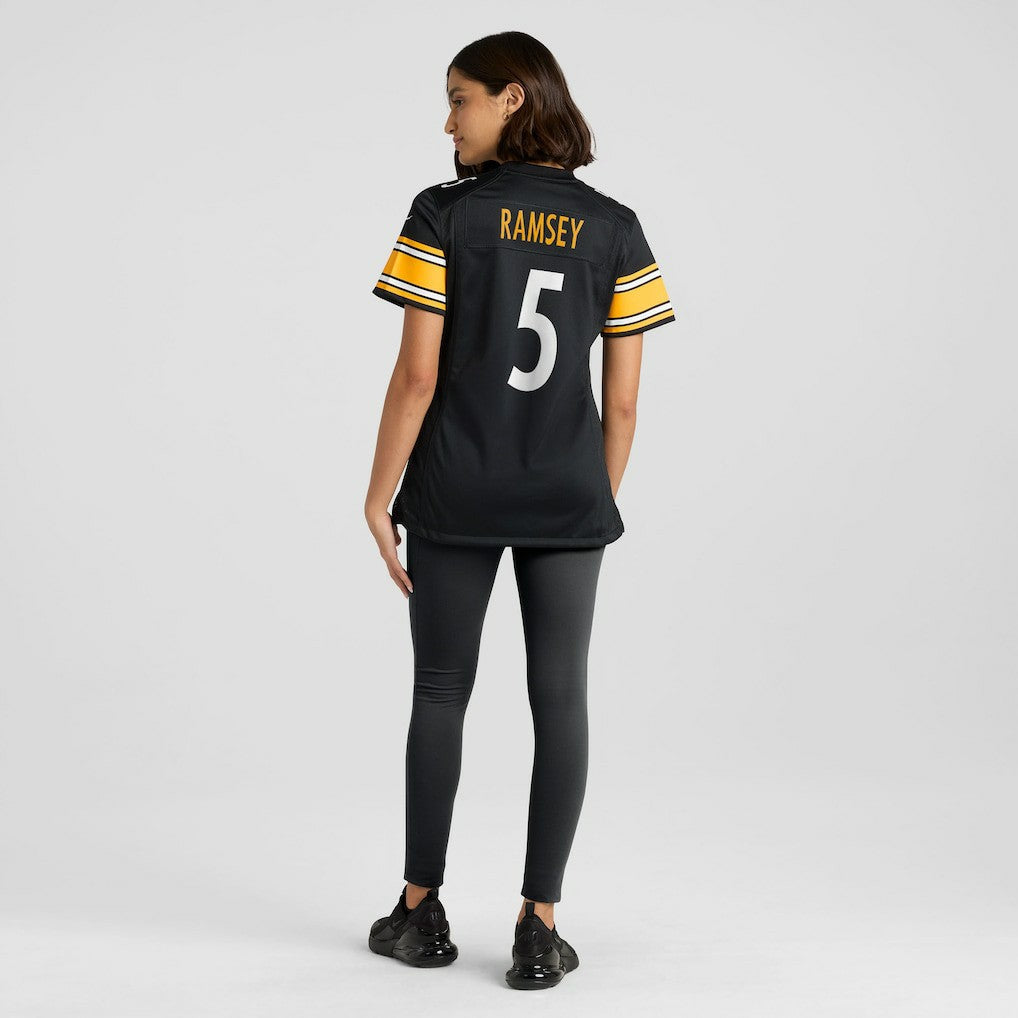 Jalen Ramsey Pittsburgh Steelers Women's Team Game Jersey - Black discount