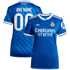 Real Madrid Women's 2025/26 Third Replica Custom Jersey - Blue discount