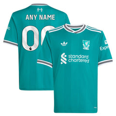 Liverpool Youth 2025/26 Third Replica Custom Jersey - Green cheap