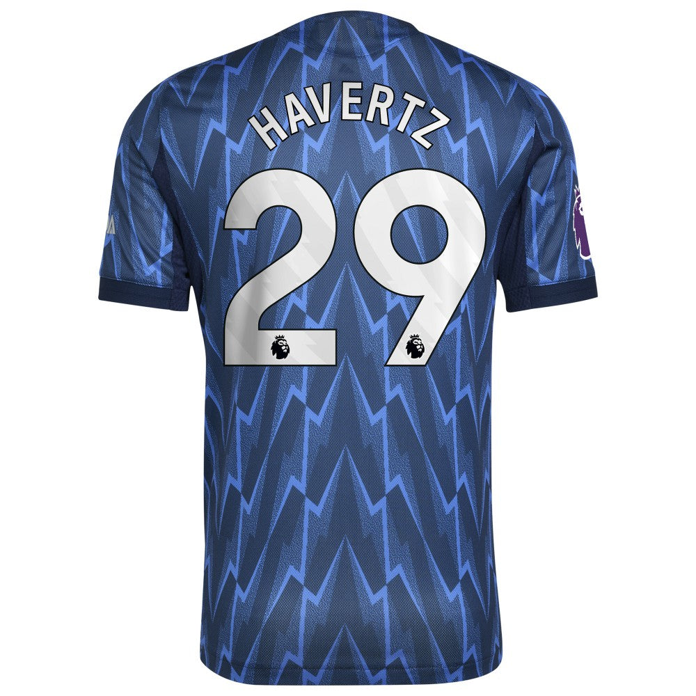 Kai Havertz Arsenal 2025/26 Away Player Jersey - Blue sale