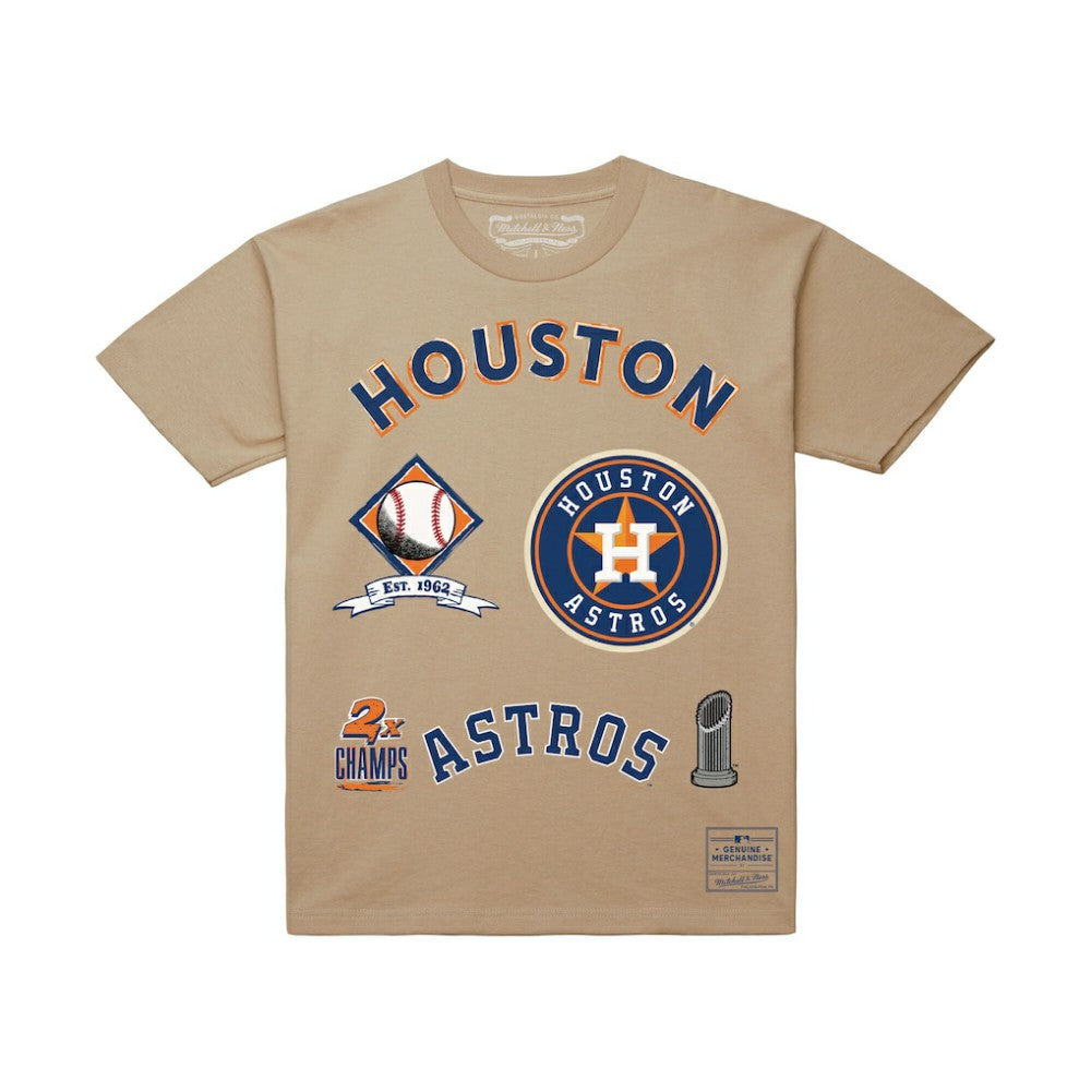 Houston Astros Legacy Defined T-Shirt Cream