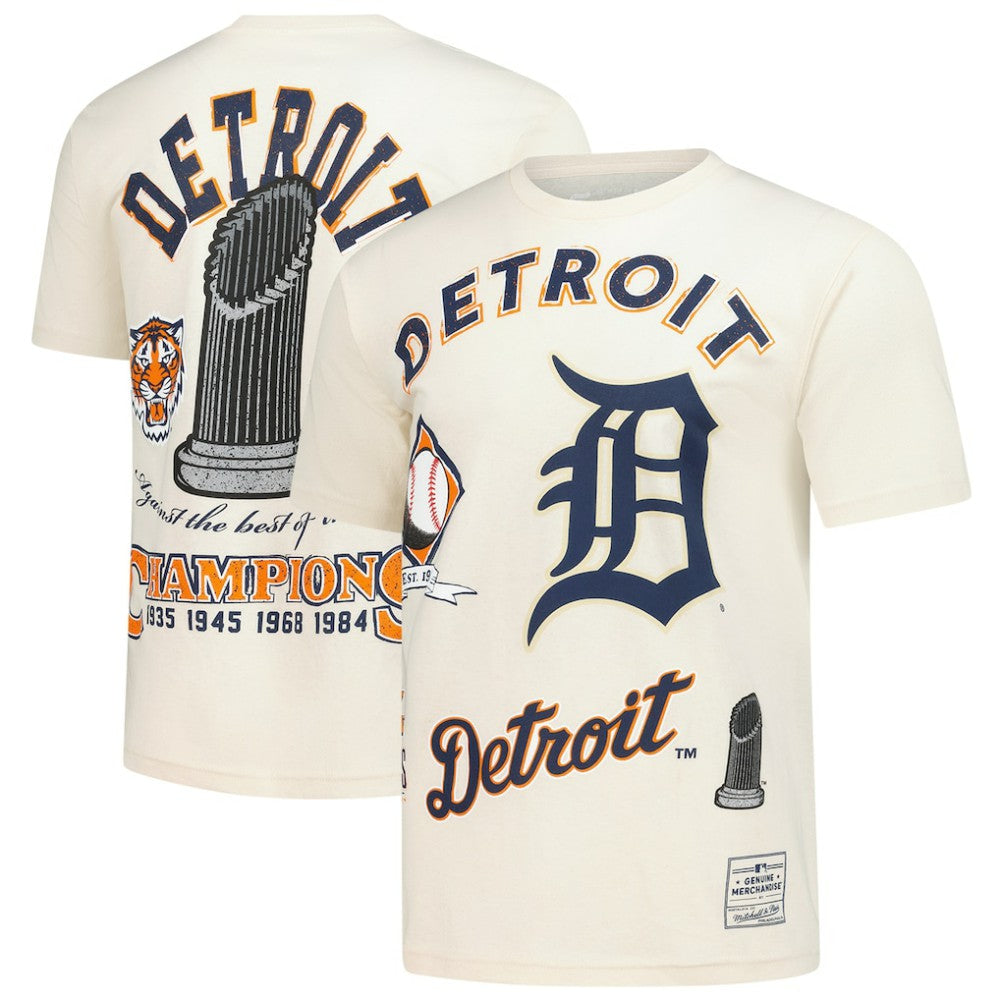 Detroit Tigers Legacy Defined T-Shirt Cream
