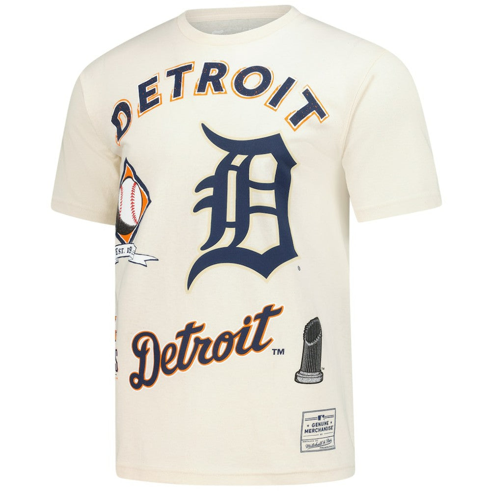 Detroit Tigers Legacy Defined T-Shirt Cream