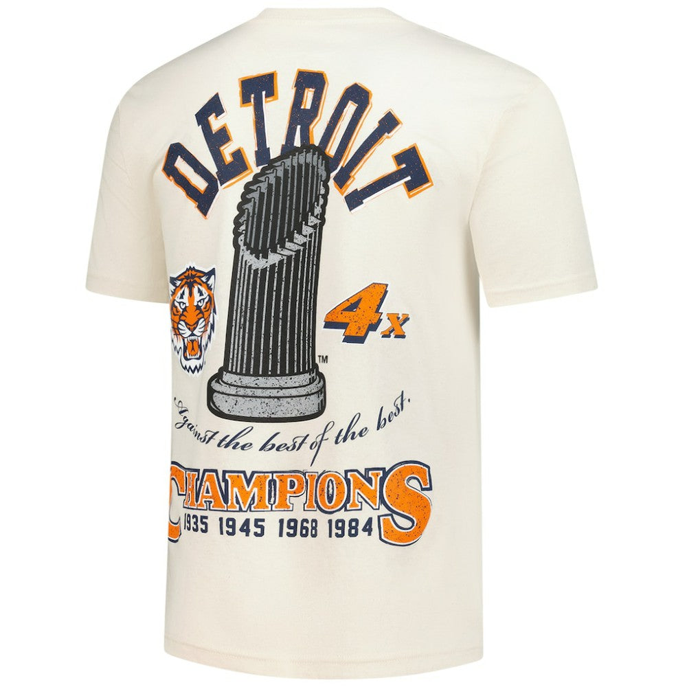 Detroit Tigers Legacy Defined T-Shirt Cream