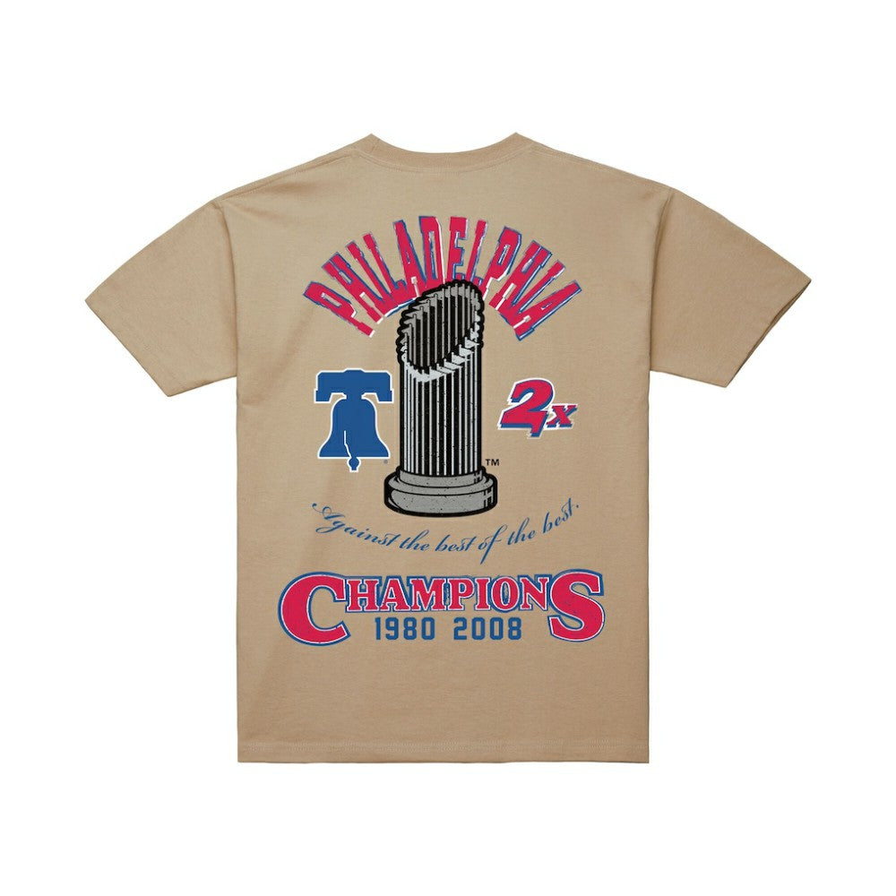 Philadelphia Phillies Legacy Defined T-Shirt Cream