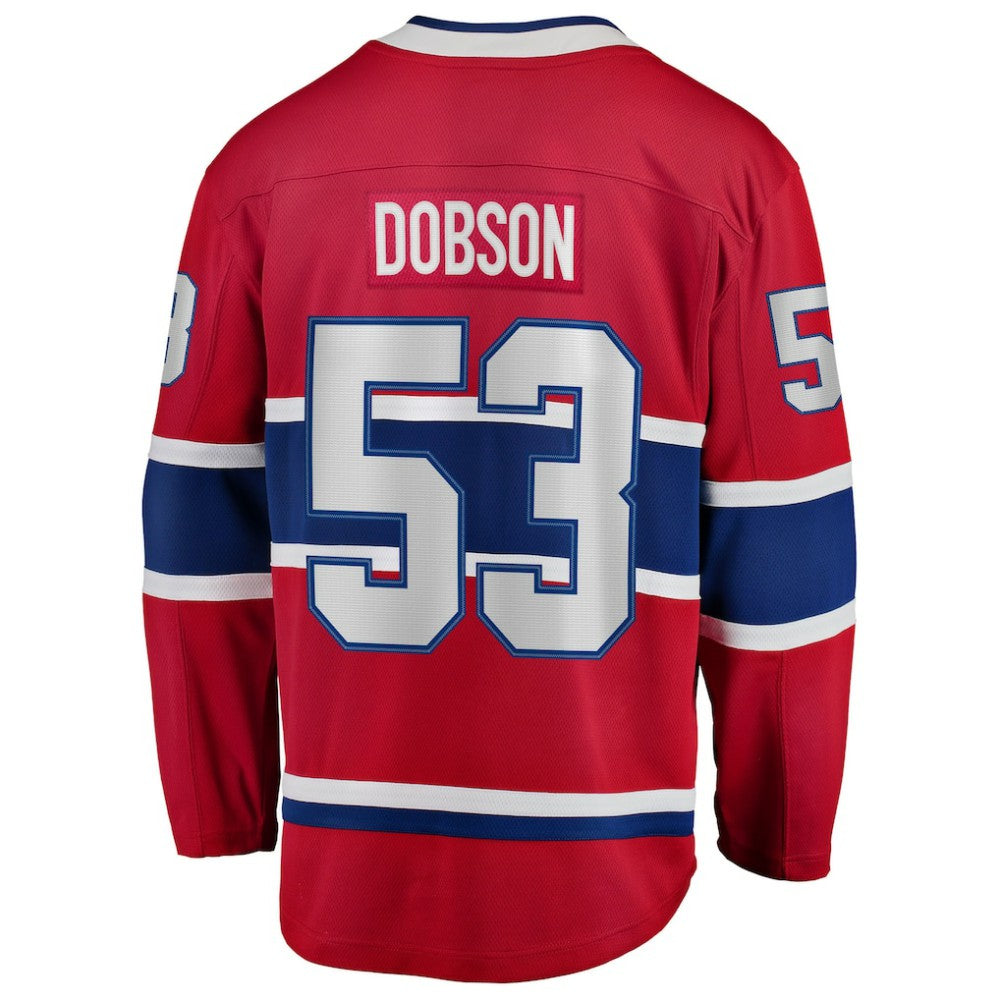 Noah Dobson Montreal Canadiens Fanatics Home Breakaway Jersey - Red Jerseys