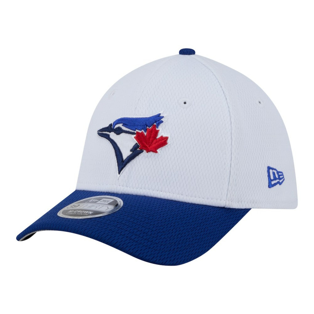 Toronto Blue Jays Youth  Baseball 39THIRTY M-Crown Flex Hat White/Royal